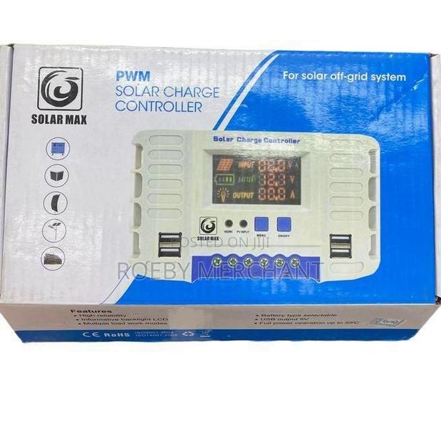 Solarmax 10A Digital Solar Charge Controller - main view