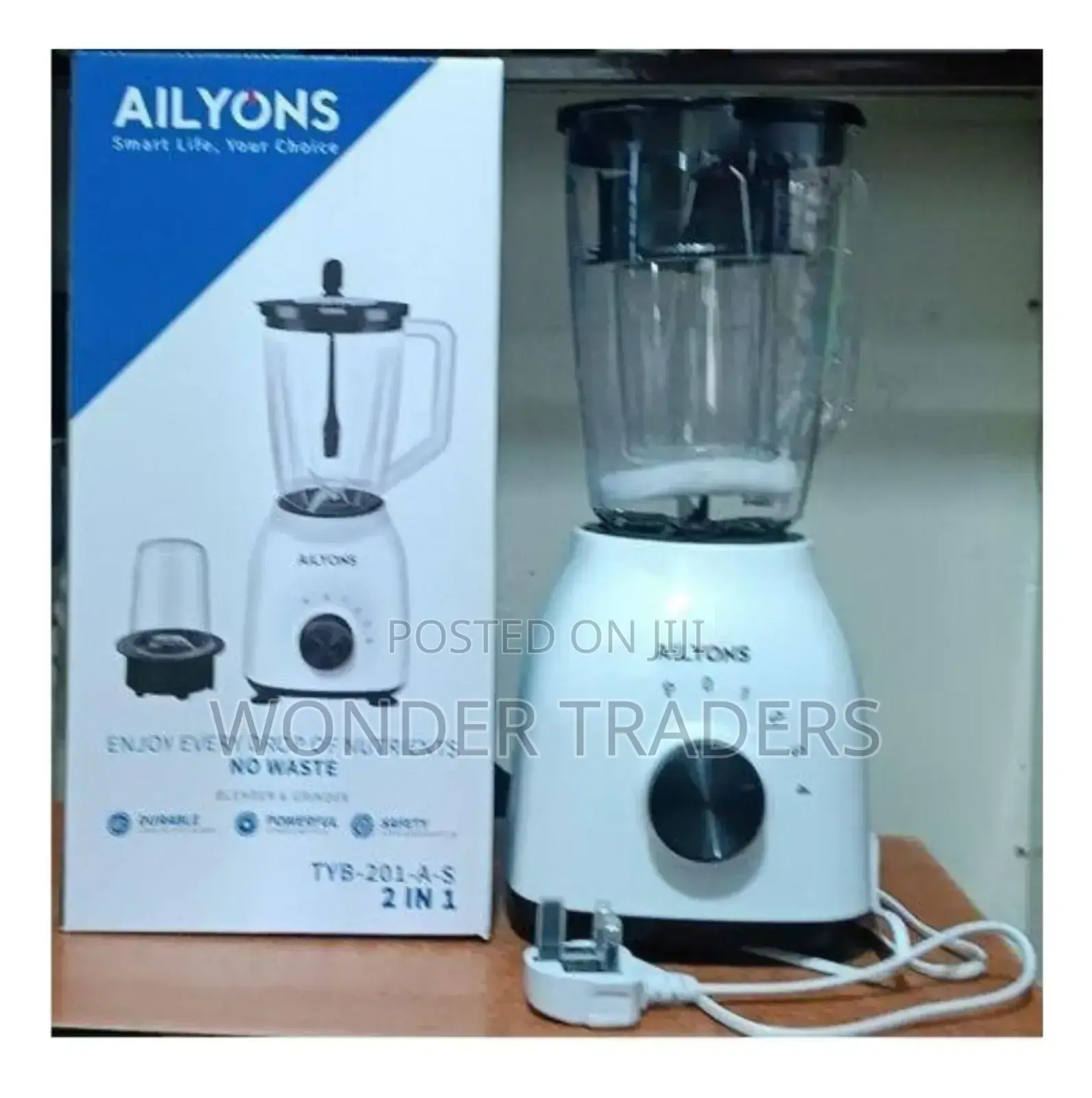 Ailyons 2 In1 Blender -1.5l.