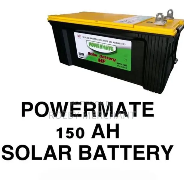Powermate 150ah Solar Battery Deep Cycle Lead Acid Solar Bat