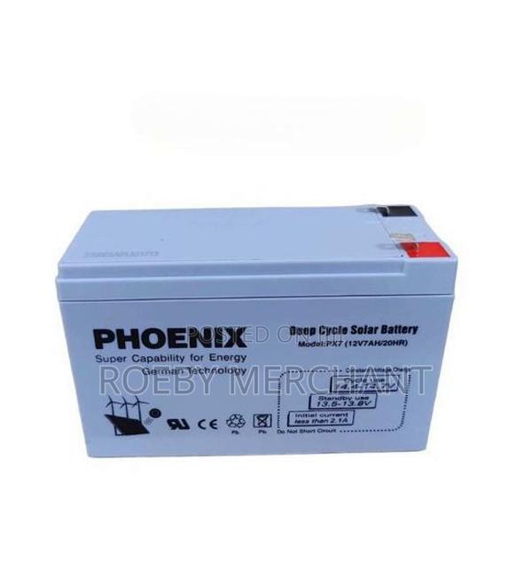 Phoenix 7 AH Solar Battery - main view