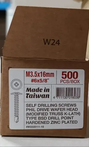 Self Tapping Mabati Screws(M4.2*16mm) 500 Pcs