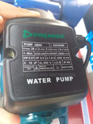 Premier Qb60 0.5hp 0.37kw Booster Pump