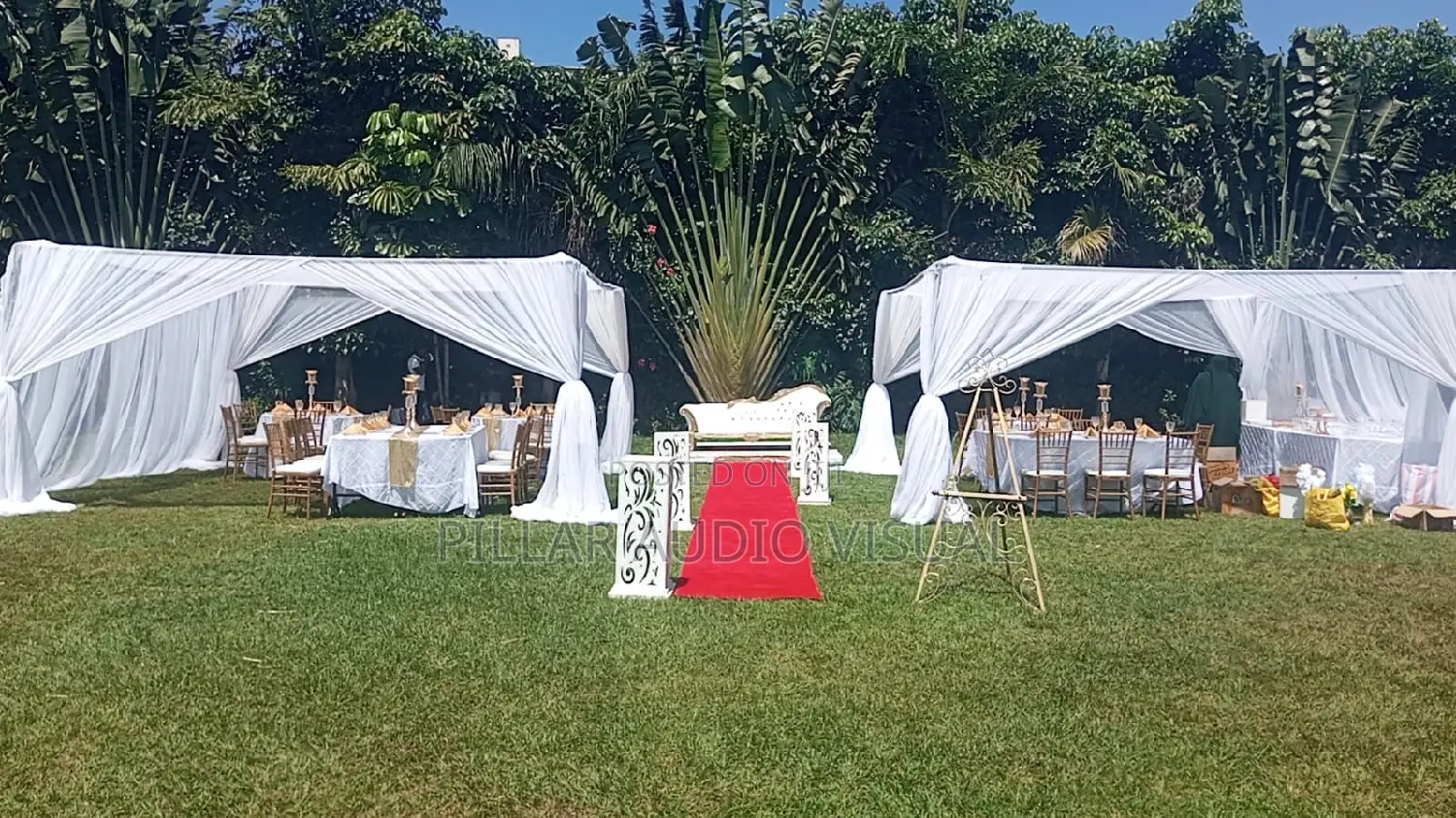 Stretch Tents! Chairs Tables