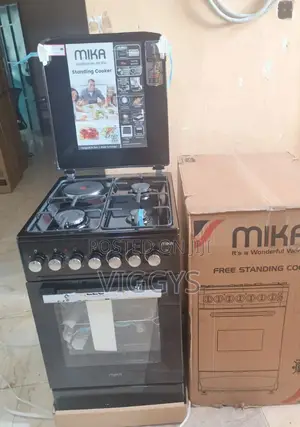 Strong Mika 50*60 3+1 Standing Cooker With Electric Oven