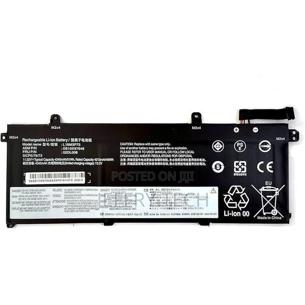 L18M3P74 L18C3P72 Battery for Lenovo Thinkpad T490 T495 P43S - main view