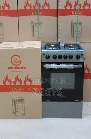 New Arrival Eurochef Full Gas With Electric Oven Cooker EG55