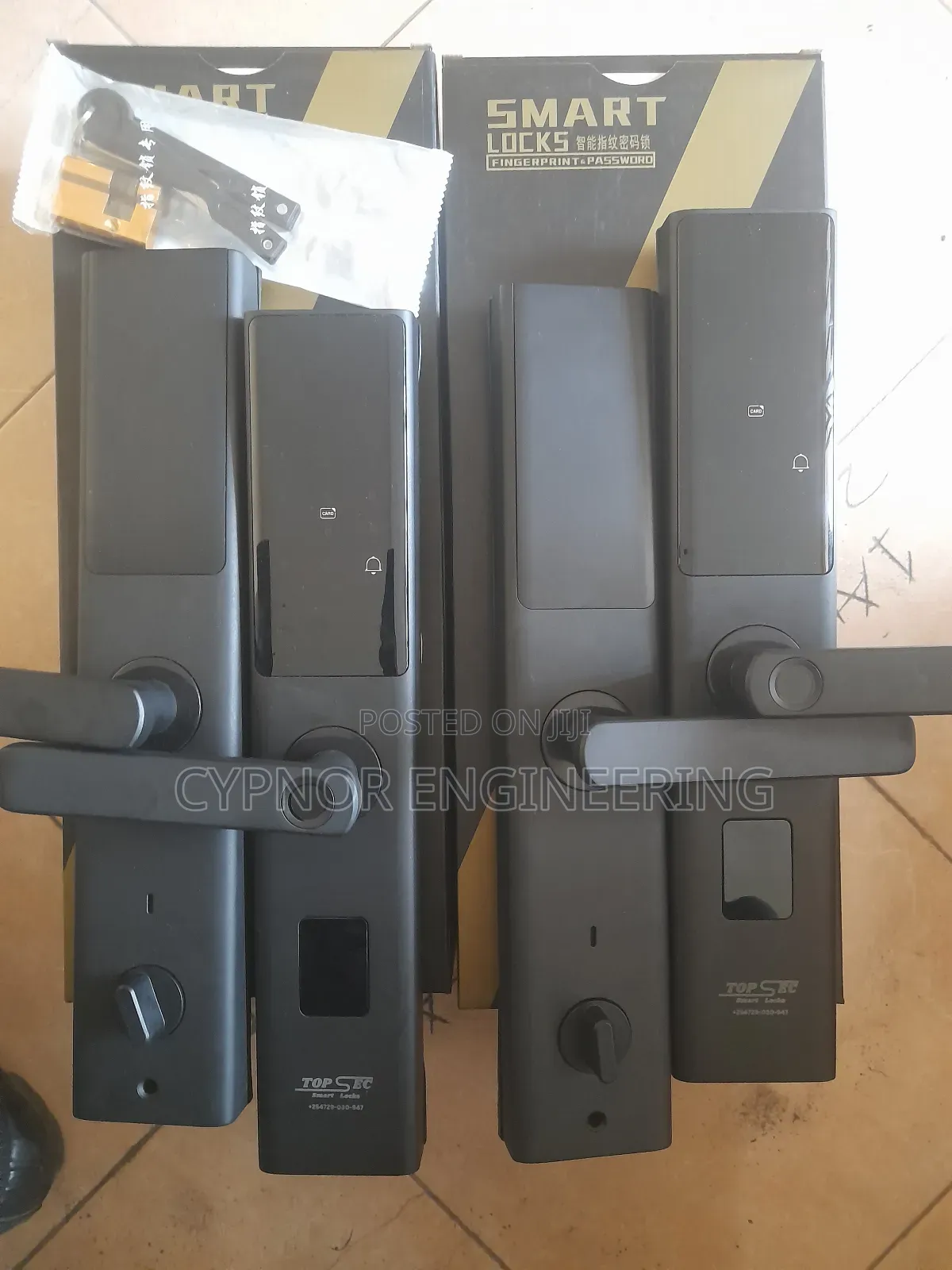 Fingerprint Locks for Shop Security