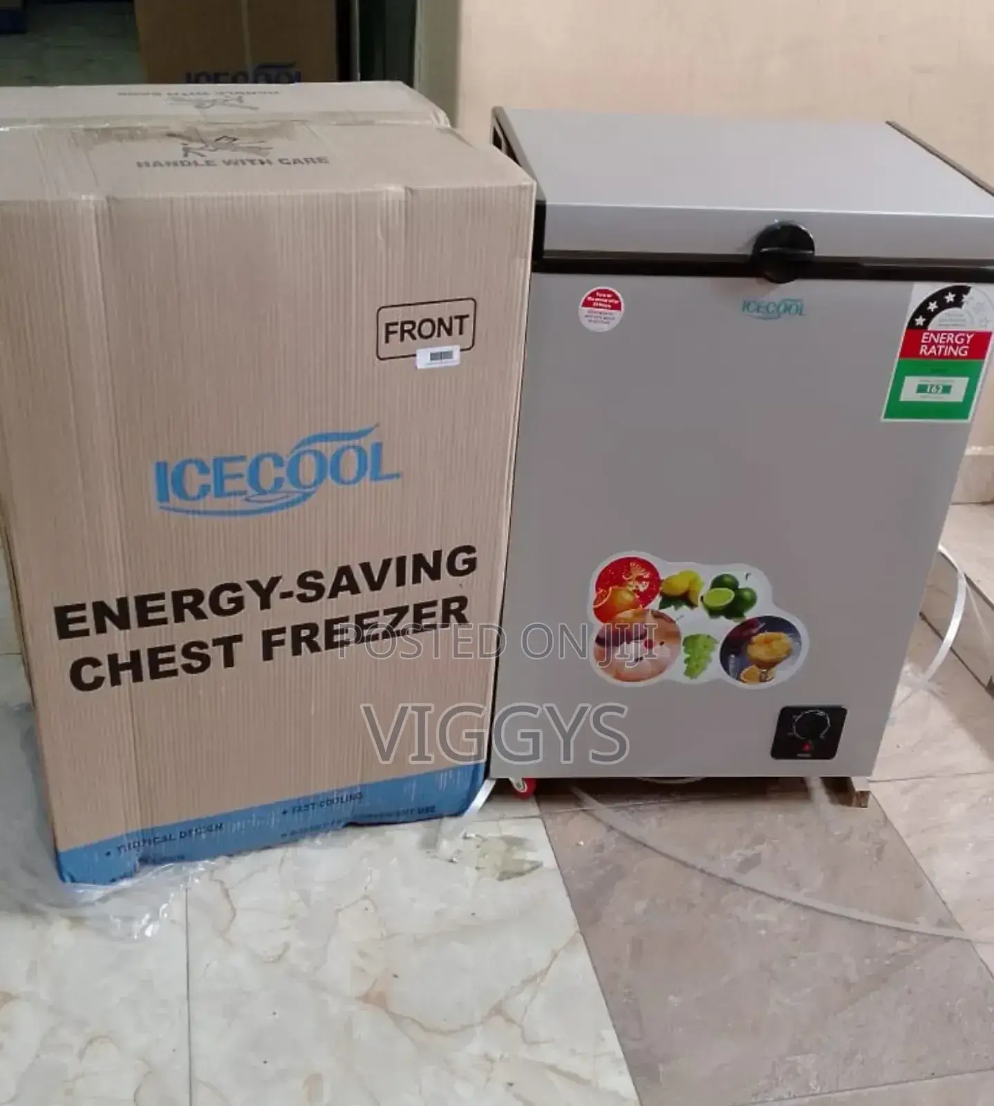 Durable Affordable Cool Icecool 109 Litres Freezer FIC6
