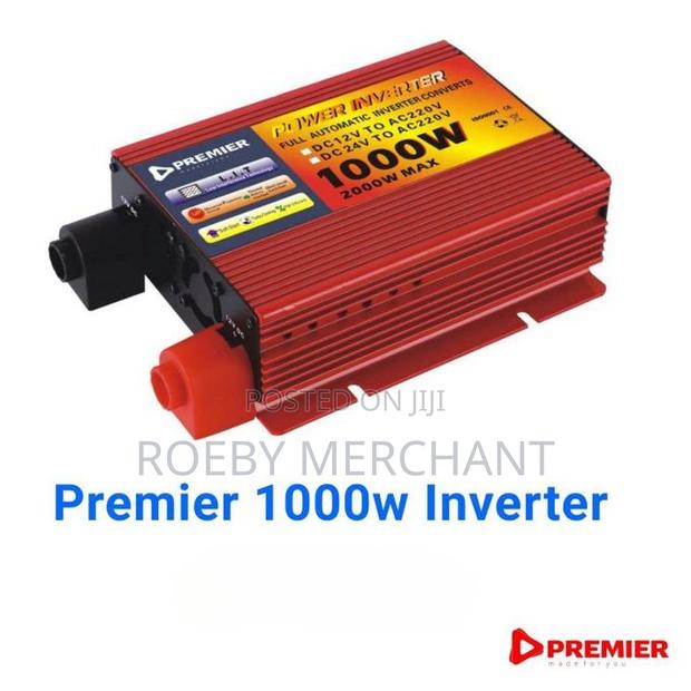 Premier 1000W Solar Power Inverter DC to AC Fully Automatic - main view