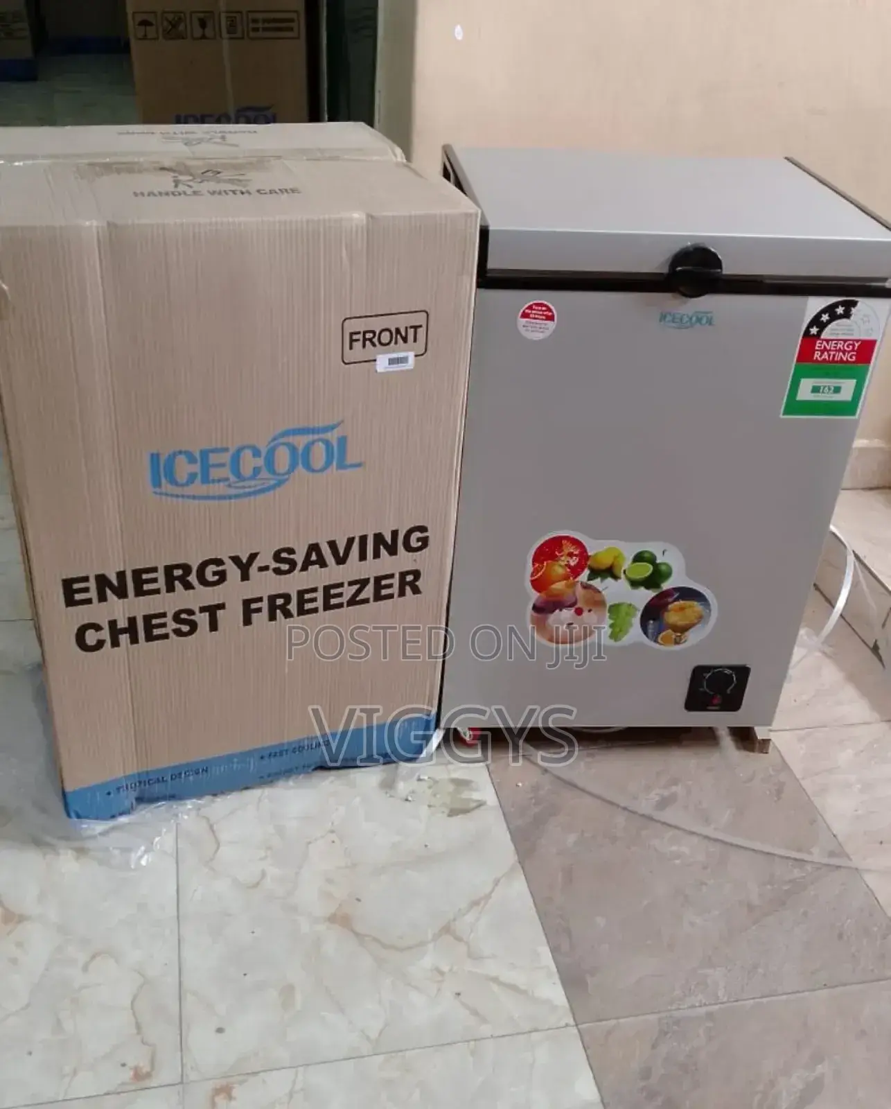 Designed Affordable Cool Icecool 109 Litres Freezer FIC6