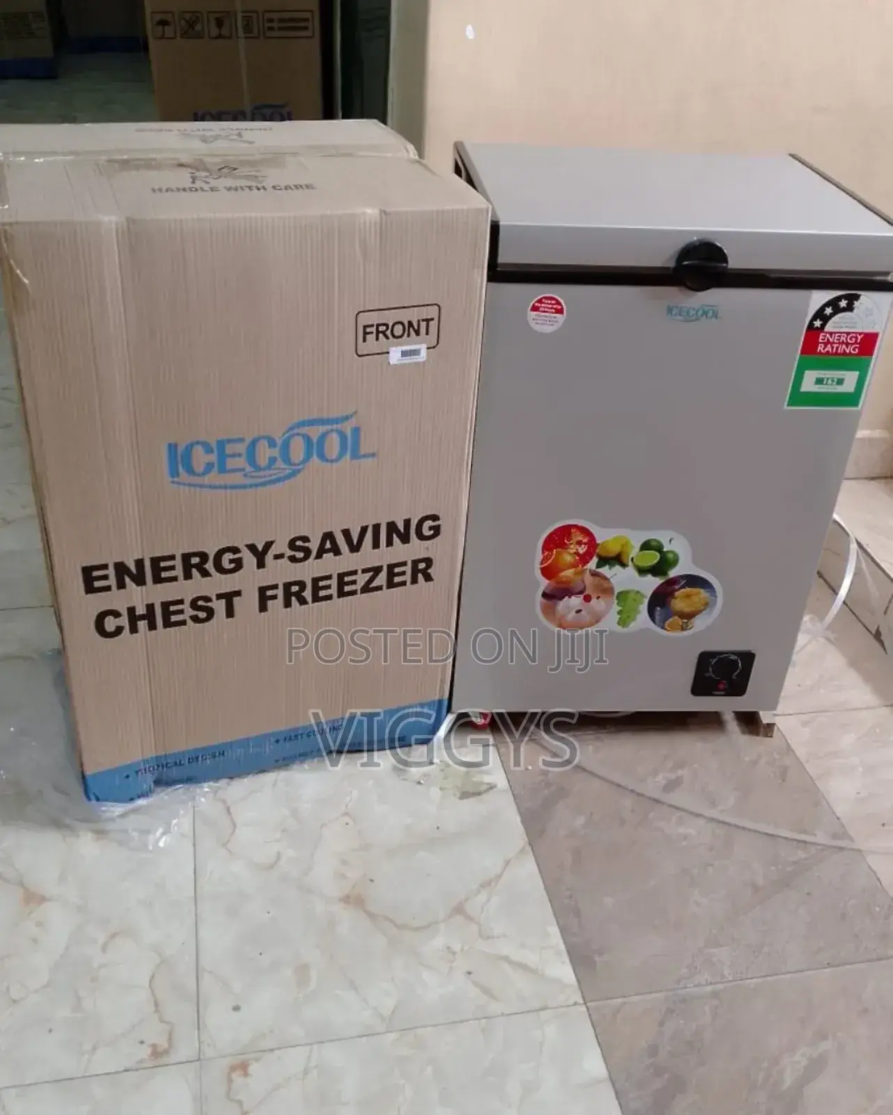 Desirable Affordable Cool Icecool 109 Litres Freezer FIC6