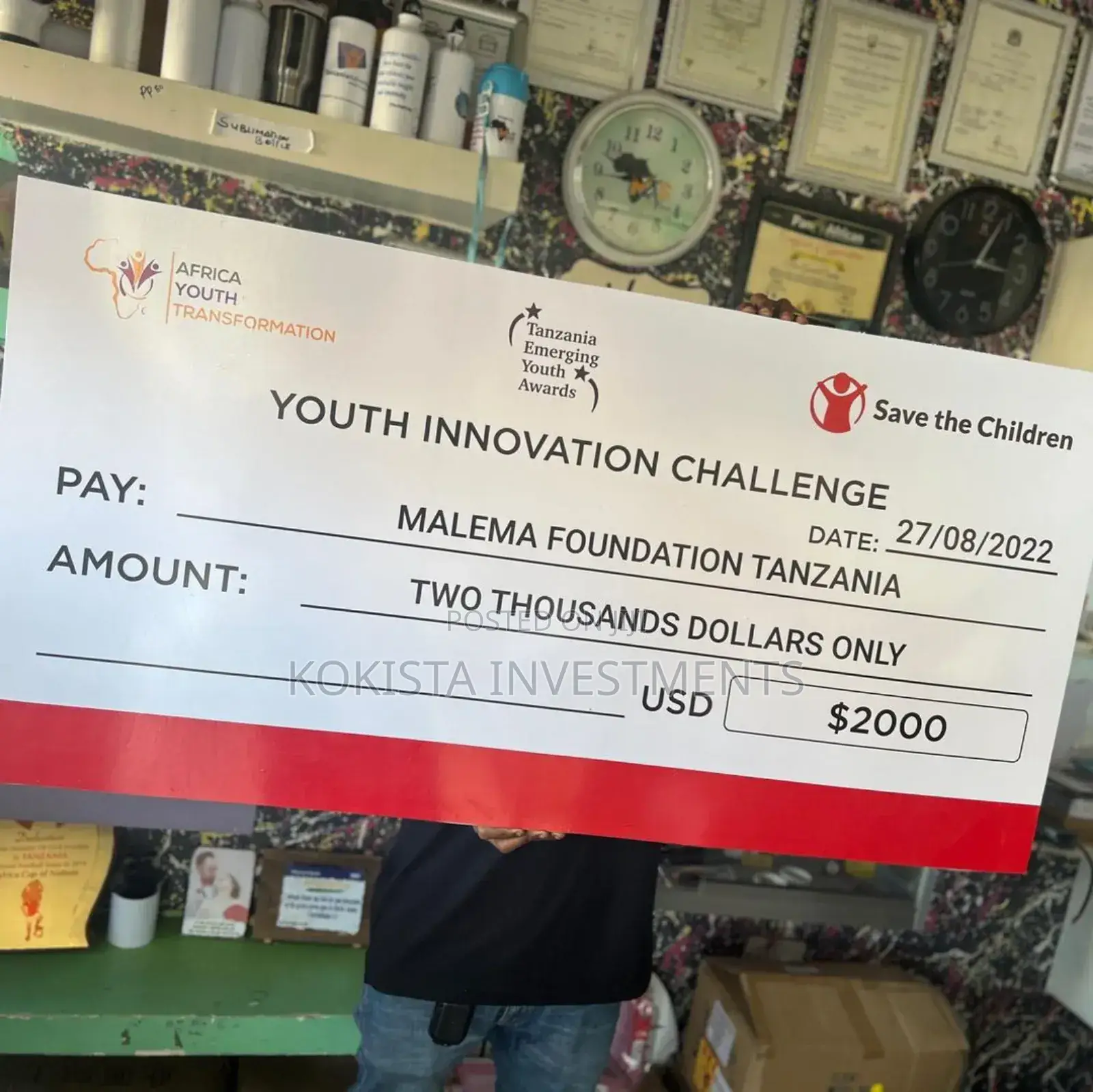 Printed Dummy Cheque