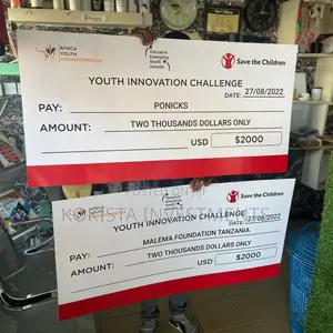 Printed Dummy Cheque