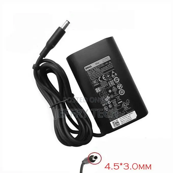 Dell Laptop Charger 19.5V 2.31A 45W (4.5mm X 3.0mm)