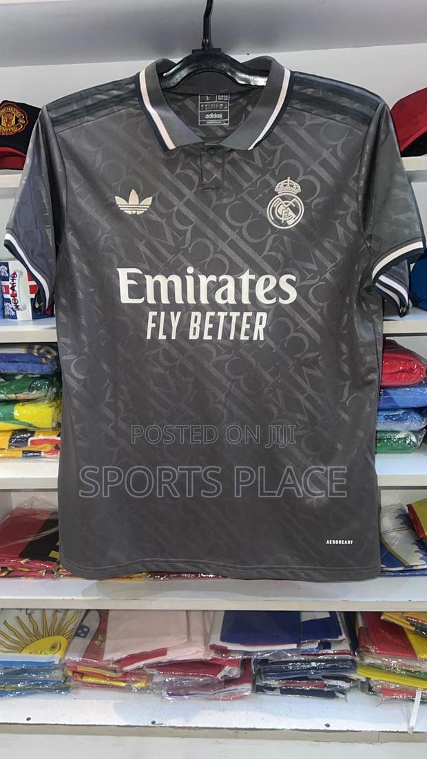 New Real Madrid Away Black Jersey 2024-25