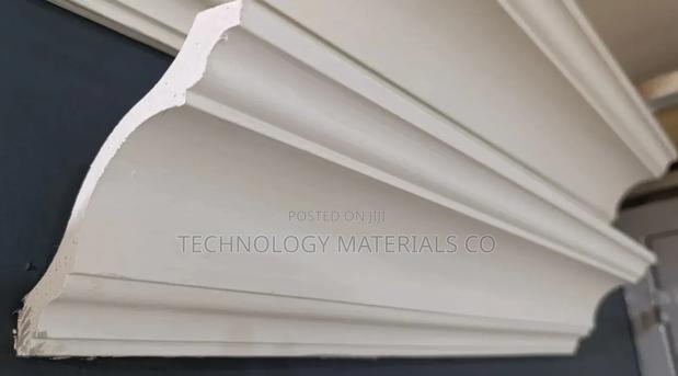 Fiber PU Cornices 6 Inches * 8ft Long.