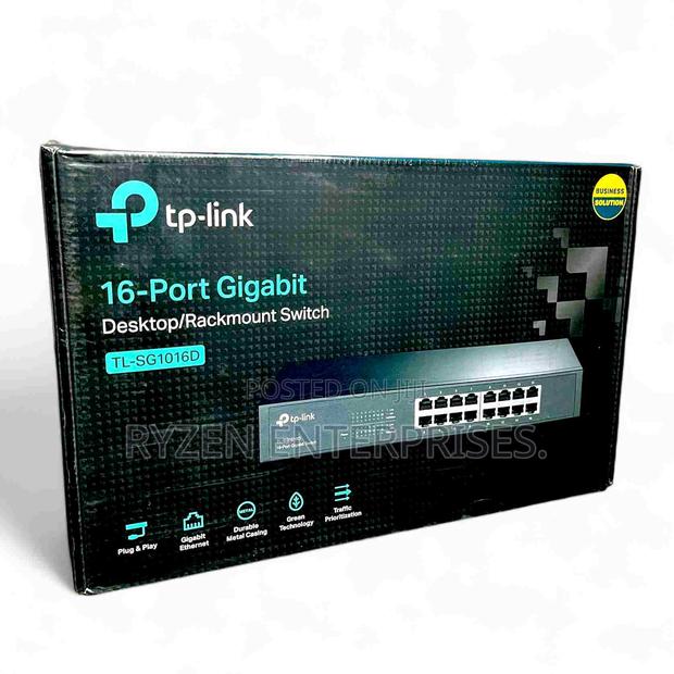Tp-Link Sg1016d Gigabit/Tp-Link 16-Port Switch - main view