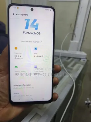 New Vivo Y28 8 GB Black
