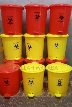 10l Biohazard Pedal Bins