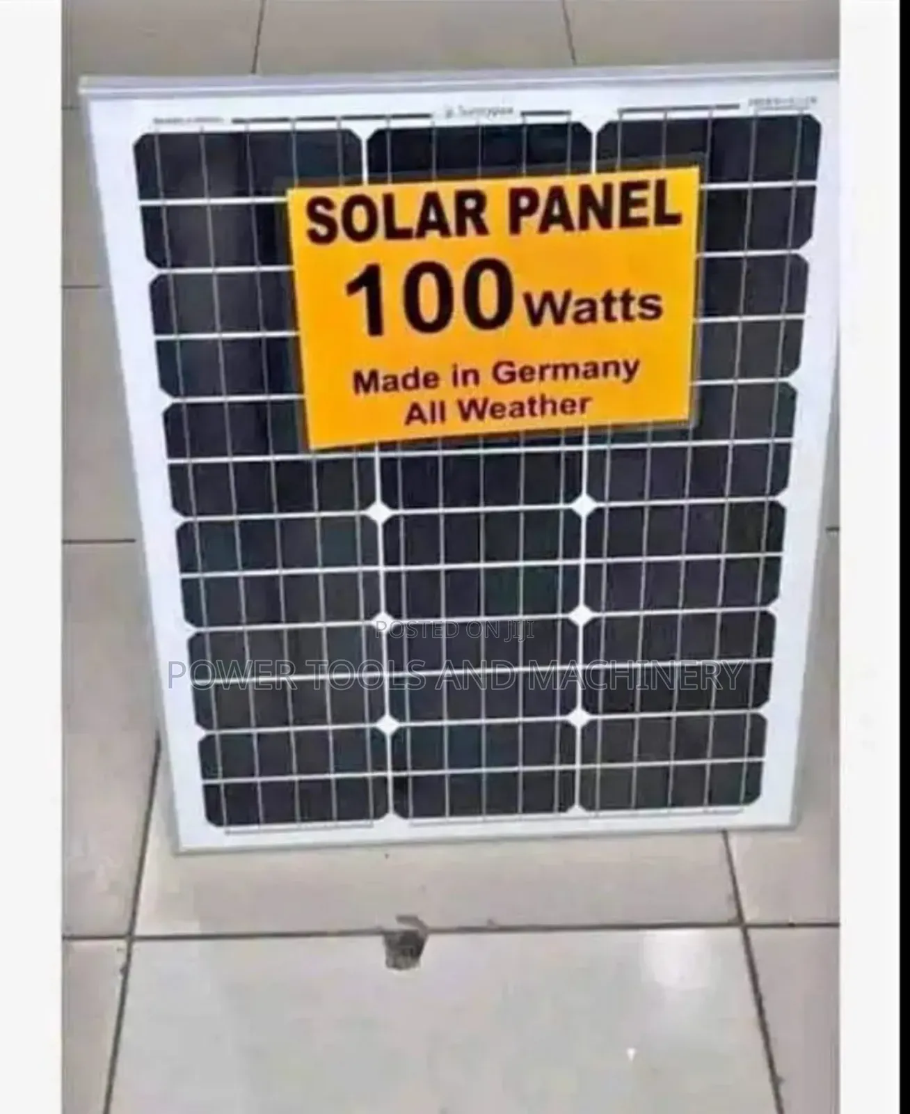Solar Panel 100watts All Weather
