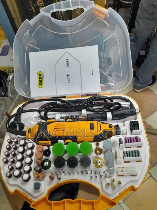 Dera Electric Mini Grinder,With Accessories, 180W