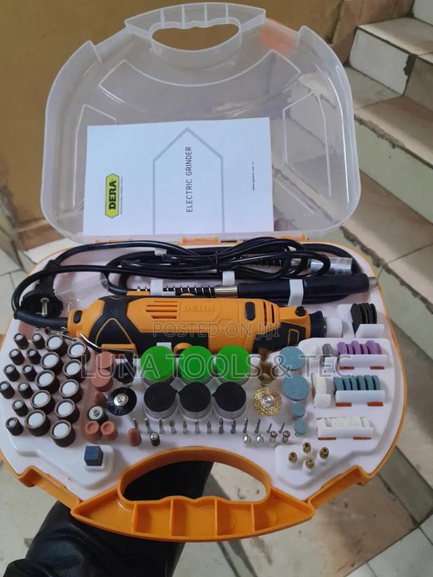 Electric Dera Mini Grinder and Accessories, 180W