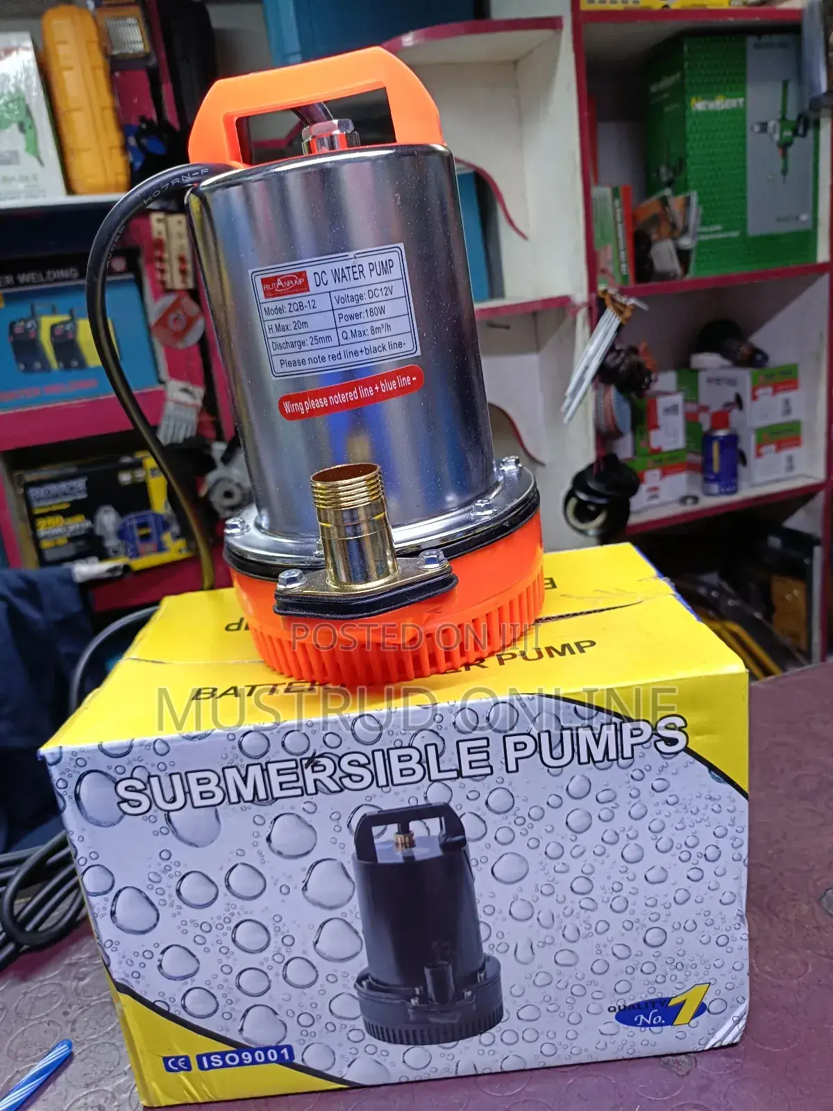 20m DC Submersible Pump