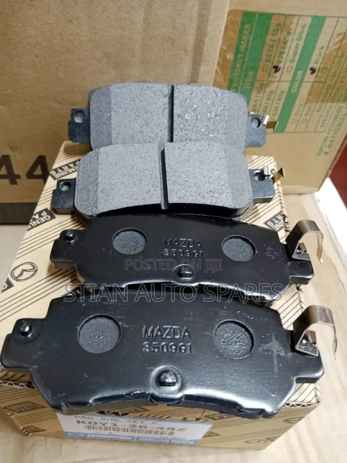 Mazda Front and Rear Brake Pad Genuine