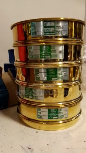 Soil Test Sieves Set of 6-63,75, 150, 250,500,710 Microns