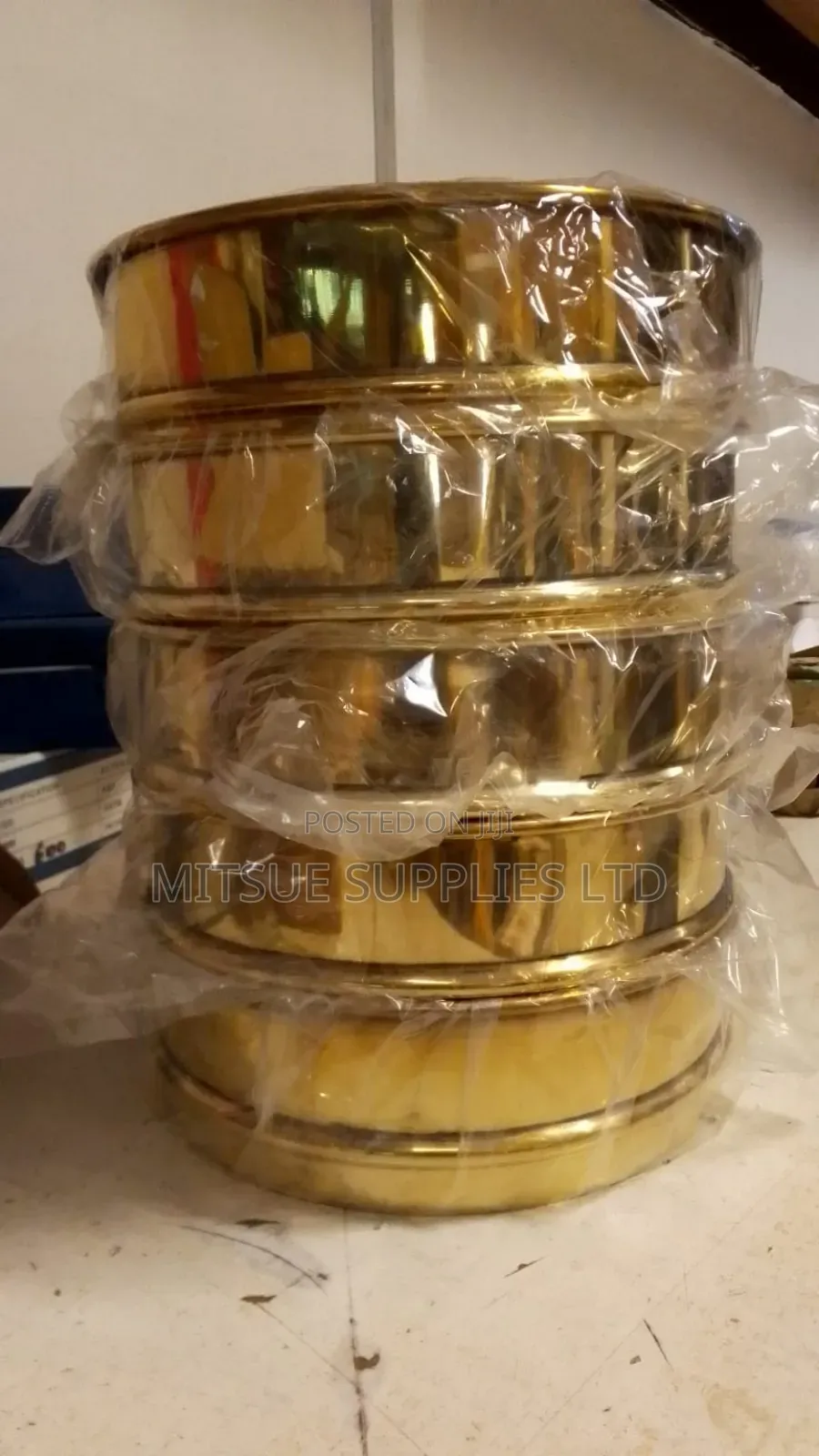 Soil Test Sieves Set of 6-63,75, 150, 250,500,710 Microns