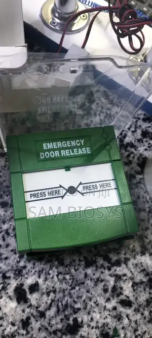 Resettable Green Emergency Break Glass