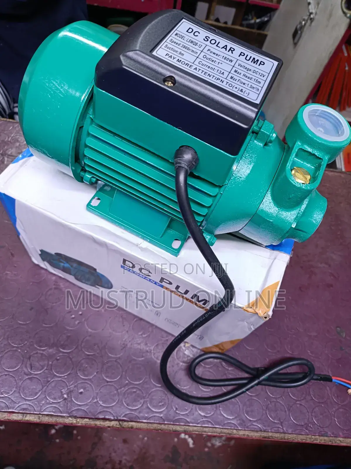 Water Pump, Solar Powered