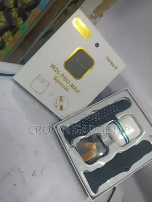 W26 Smartwatch With Active Heart Rate Monitor