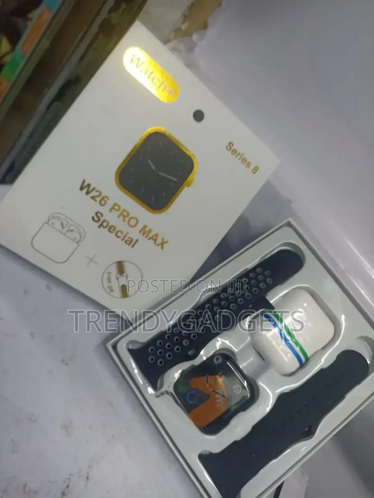 W26 Pro Smartwatch With Double Straps