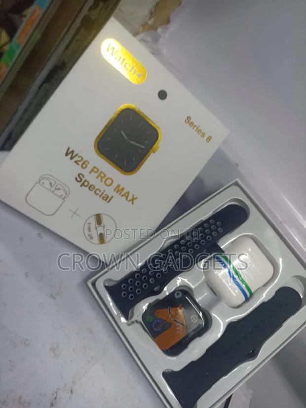 W26 Pro Smartwatch With Double Straps - main view