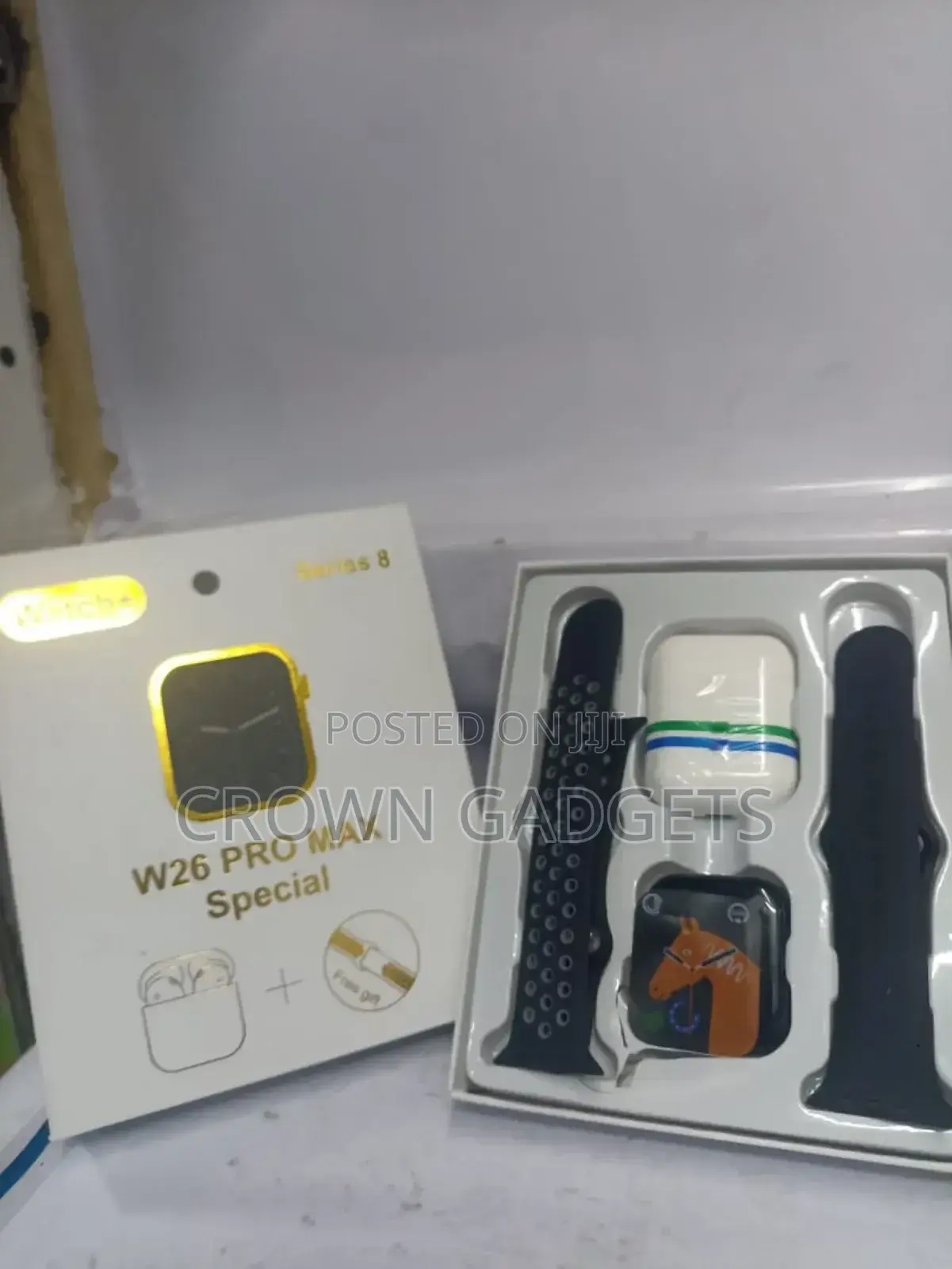 W26 Pro Smartwatch With Double Straps
