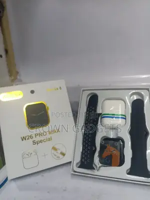 W26 Pro Smartwatch With Double Straps