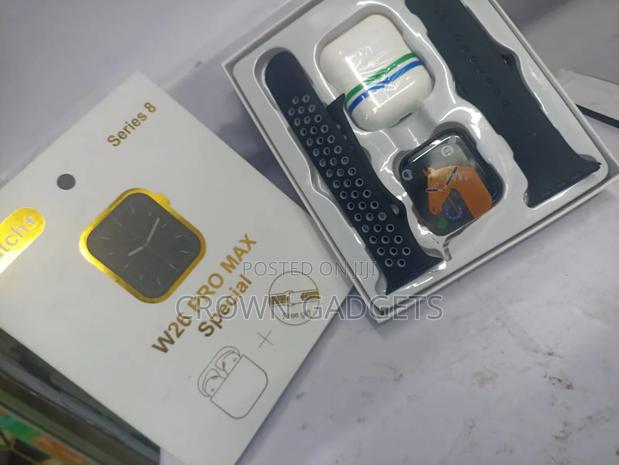 W26 Pro Smartwatch Series 8 With Fitness Tracker - thumbnail 3