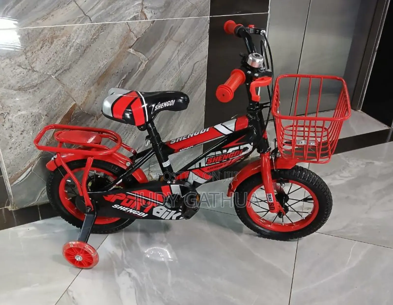 Red Bike Size 12"