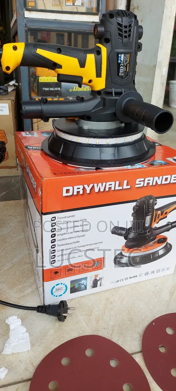 Professional Wall Sanding Drywall Sander Machine