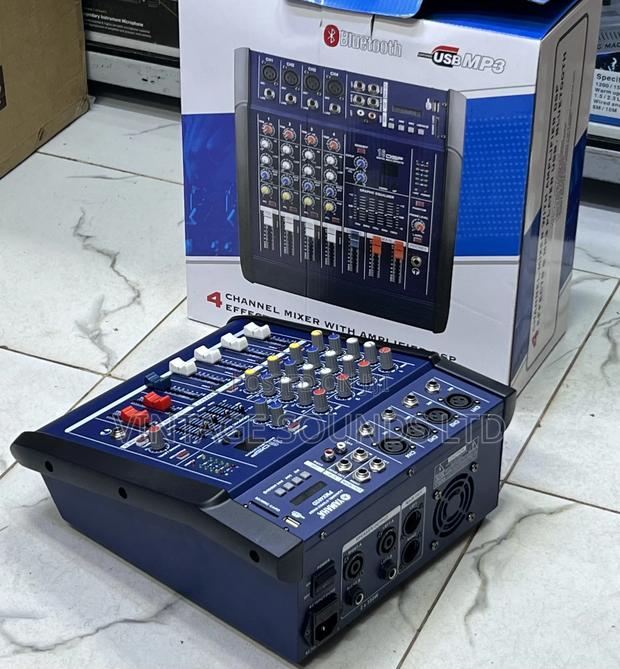 Max PMX 402 USB Audio Powered MIXER W/T USB Bluetooth - main view