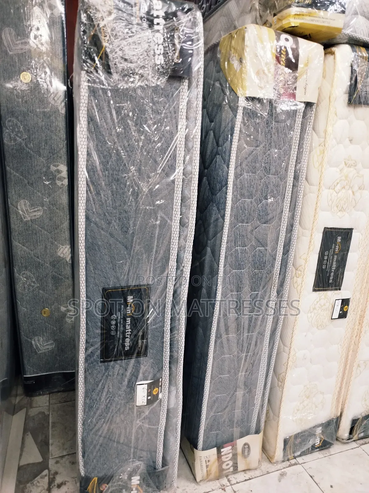 5by6 12inch Pillowtop Spring Mattresses + Free Delivery.