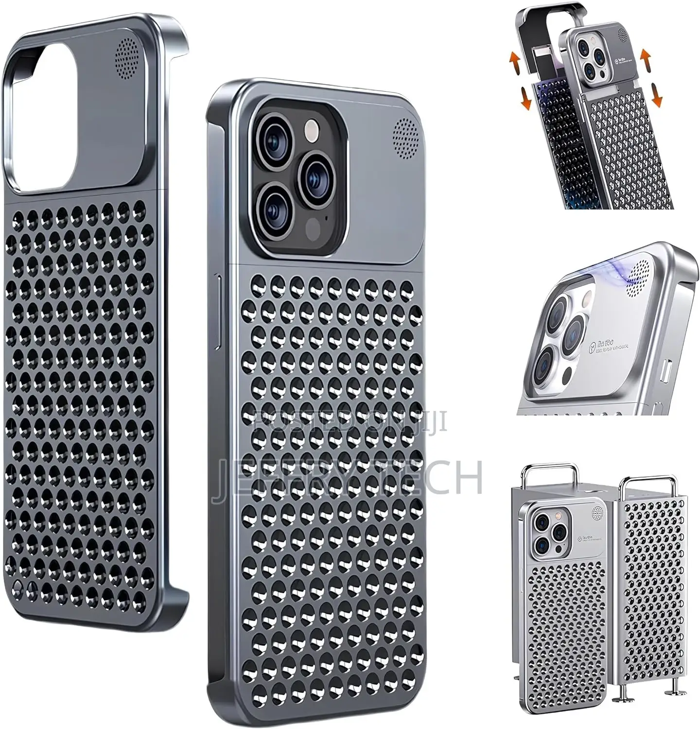 iPhone 15 Pro/Pro Max Metal Case [Aviation Aluminum Alloy]