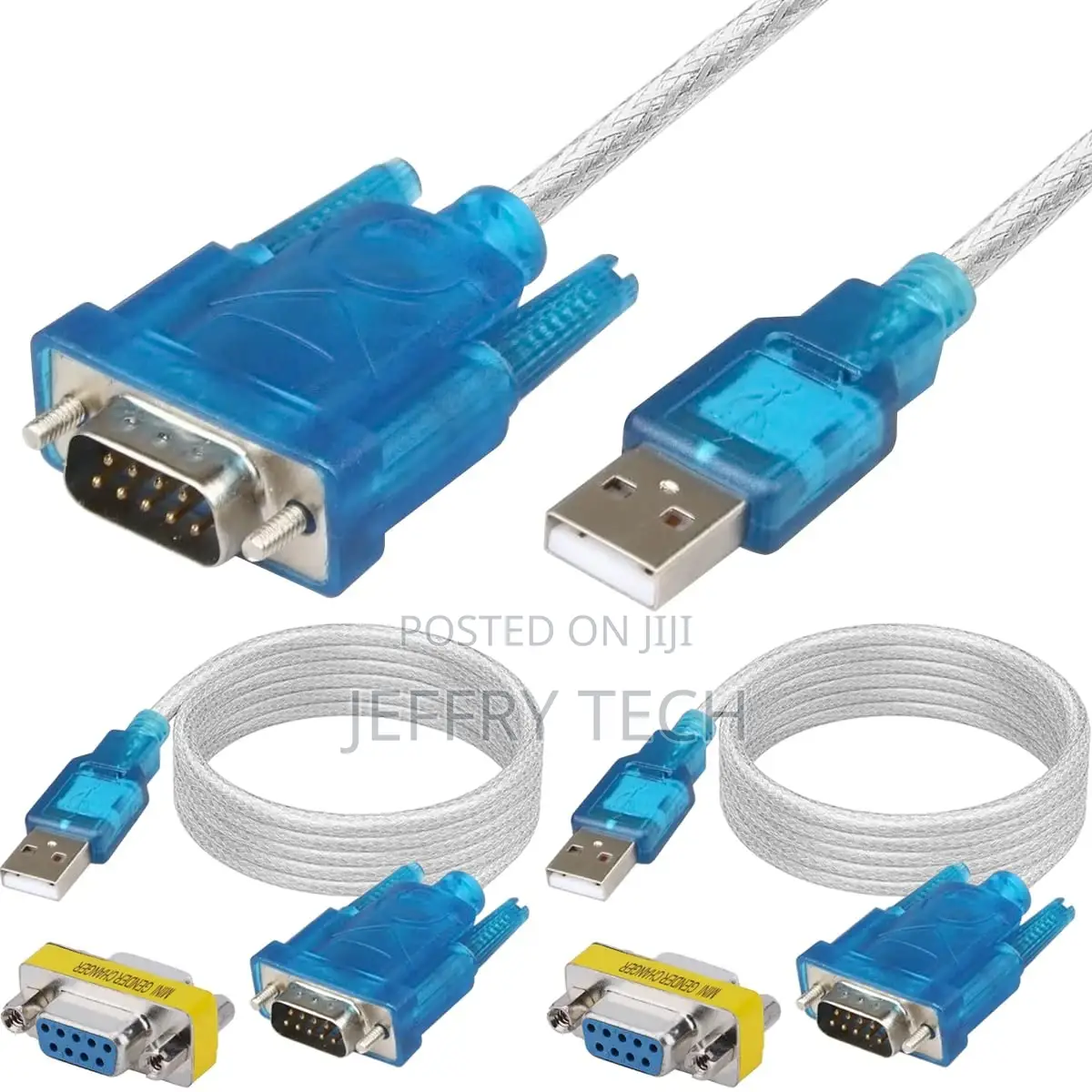 USB to Serial RS232 DB9 Adapter, USB 2.0 to Serial Cable 9 P