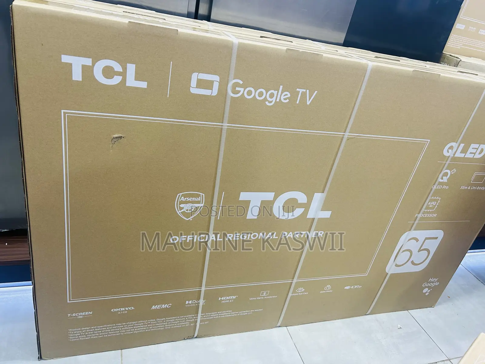 TCL 65 Inch Qled Pro 65c655 Ultra Hd Google Tv