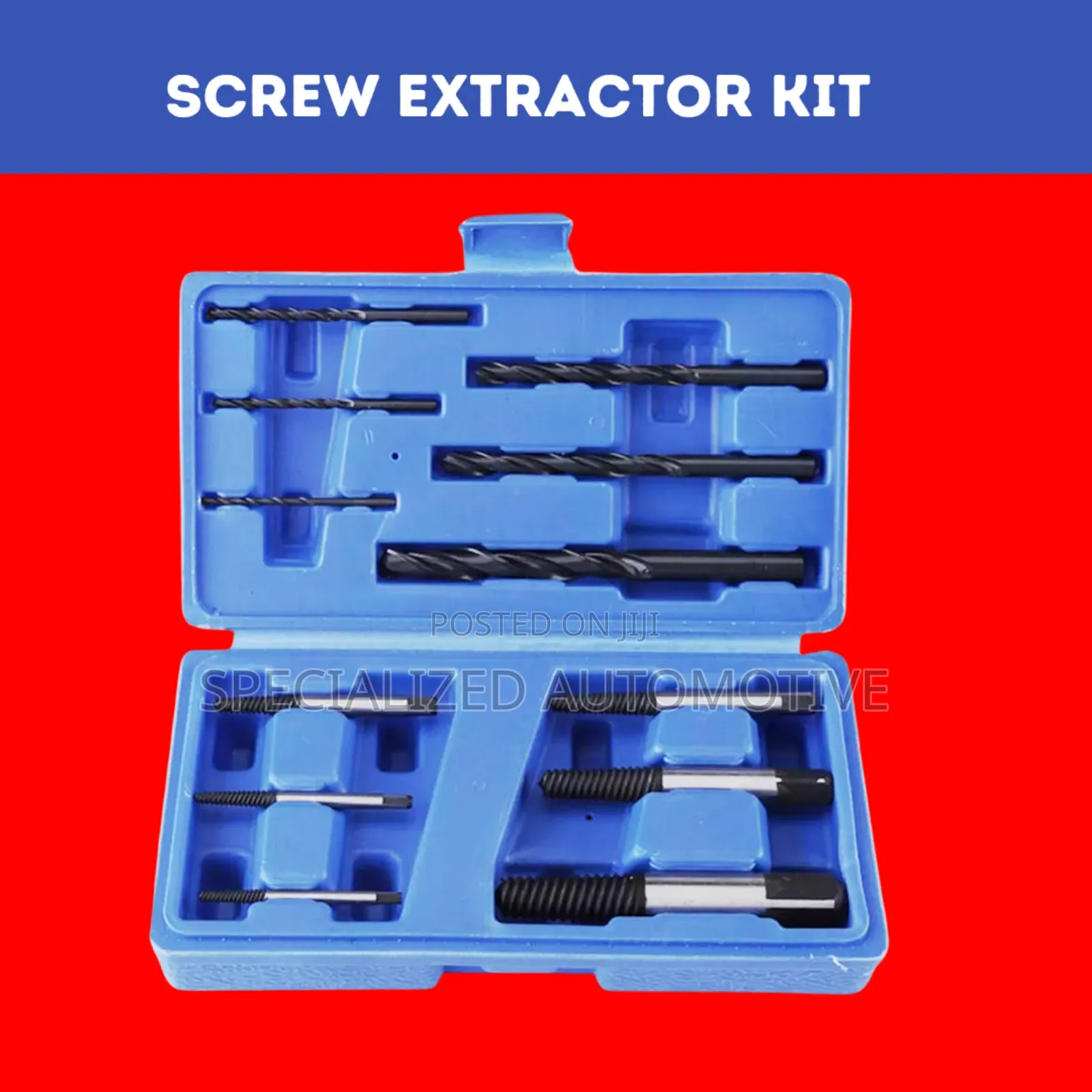 Damaged Screw Extractor Remover Tool Kit
