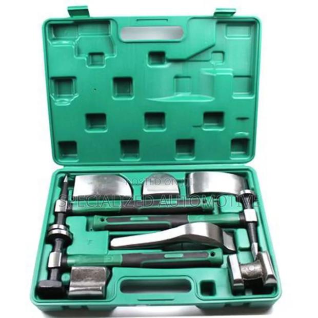 Vehicle Panel Beating Body Repair Dolly Hammer 9 Piece Set