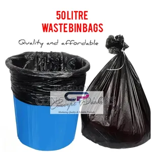50 Litres (50pcs) Heavy Duty Home Use Garbage Bags.