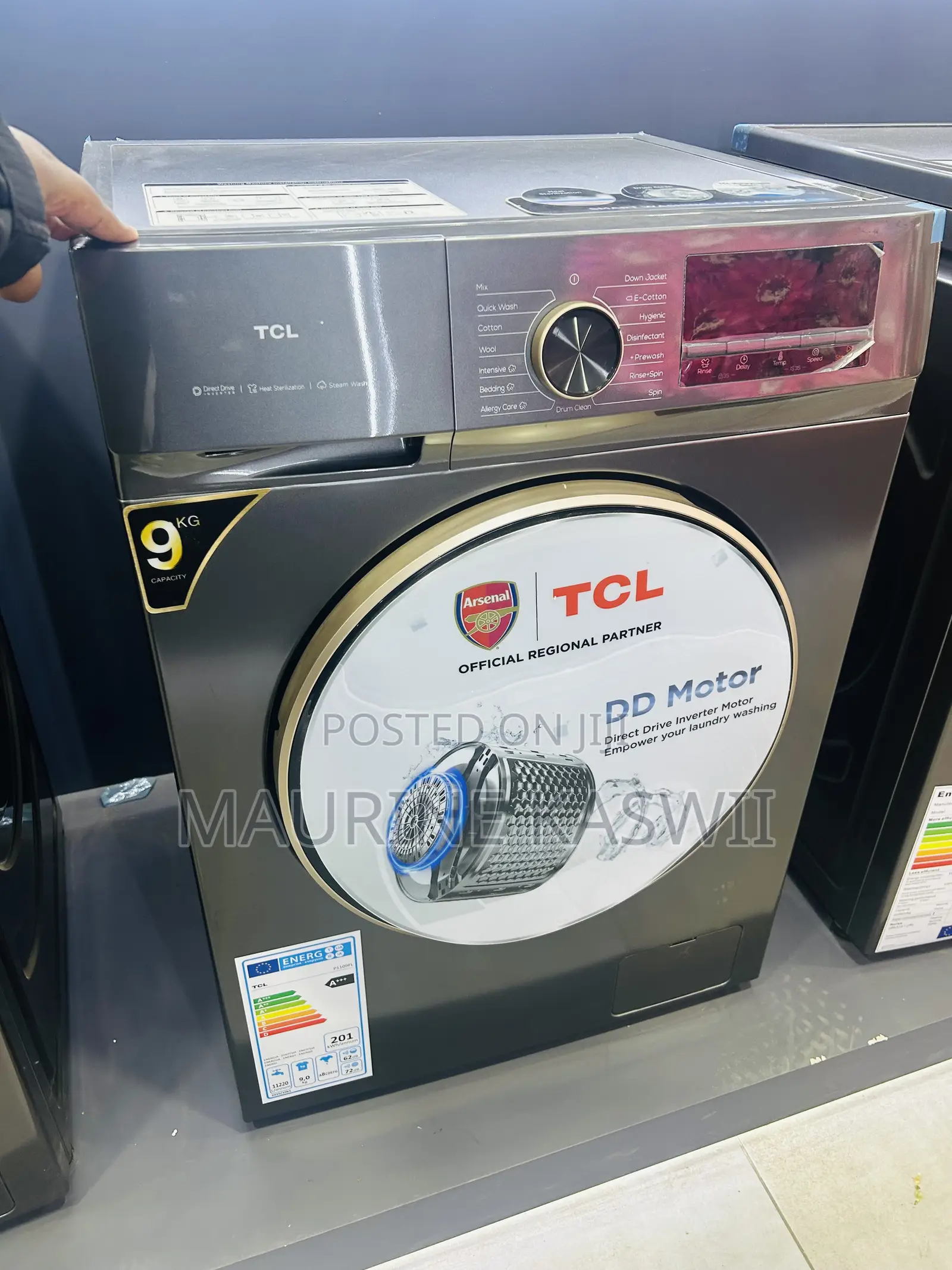 TCL 9 Kg Full Outomatic Washer