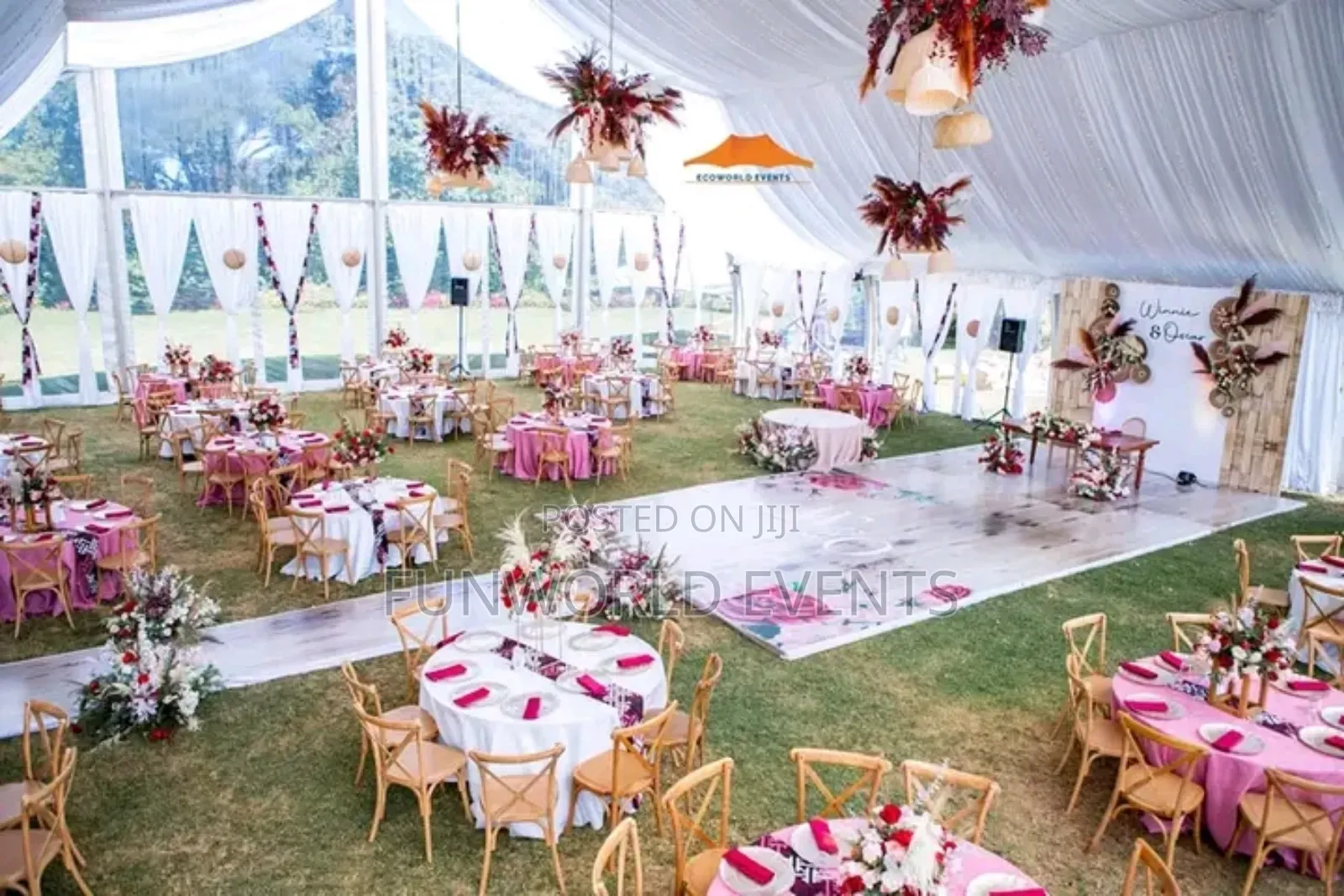 Events Planning/Events Rentals for Hire.